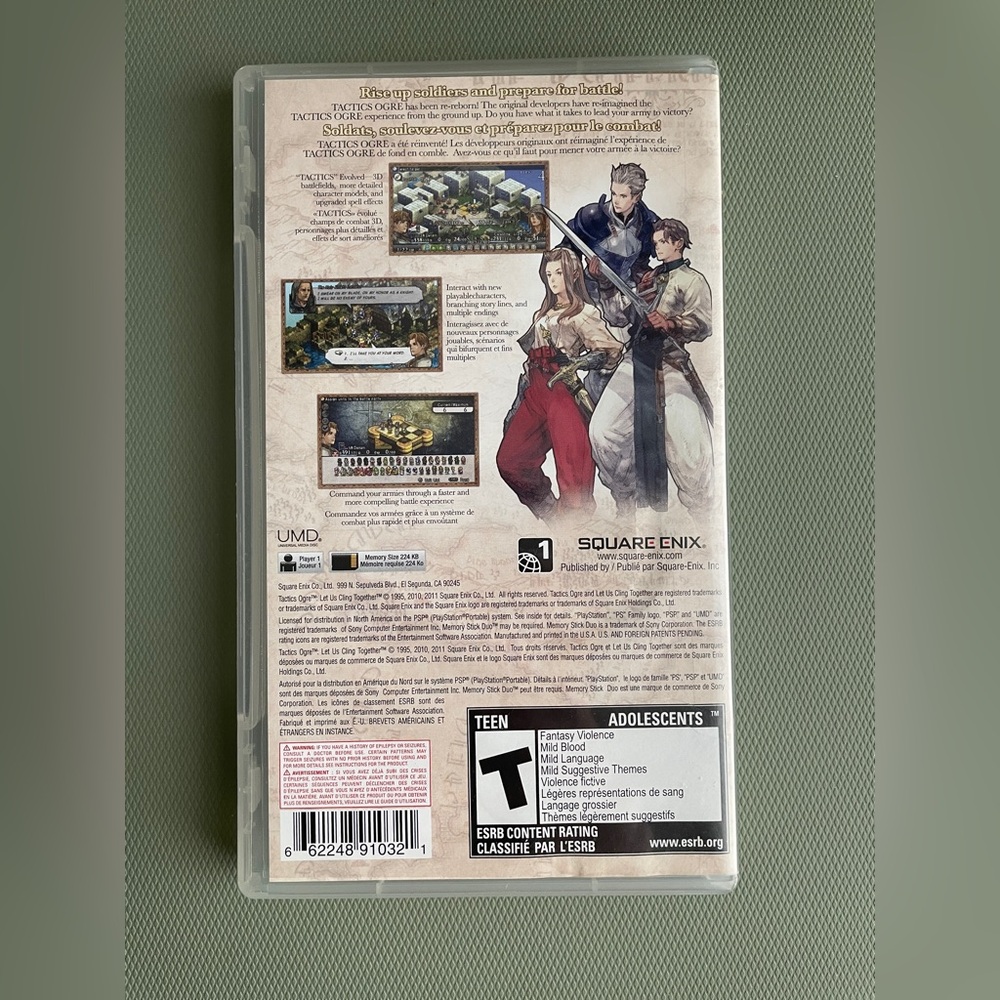 Tactics Ogre: Let Us Cling Together for PSP - Picture 2 of 5